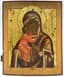 AN ICON ‘THE FEODOROVSKAYA MOTHER OF GOD’
Central Russia, early 19th century
