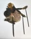 SET OF OF FIVE WAYANG KULIT SHADOW PUPPETS, INDONESIA, 20TH CENTURY