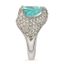 GIRONA PRIVÉ
18K WHITE GOLD 4.43 CT. DIAMOND AND 6.40 CT. PARAIBA TOURMALINE RING (WITH CERTIFICATE)