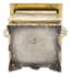 RUSSIAN SILVER-GILT SALT CELLAR SHAPED AS A THRONE
Maker's mark SK, 1899-1908