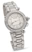 CARTIER ‘PASHA’18K WHITE GOLD AND DIAMONDS LADIES' WRISTWATCH*