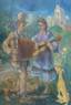 Pedro Creixamas Pico (1893-1965) Couple of Musicians