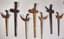 SET OF SEVEN KRISES, INDONESIA, BALI AND JAVA, 20TH CENTURY