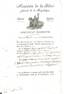 Joseph FOUCHÉ. 1759-1820.
Conventional, Minister of the Police of Napoleon, Duke of Otranto. Signed piece. Certificate of amnesty Joseph FOUCHÉ. 1...