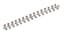18K WHITE GOLD AND DIAMOND RINCEAUX SHAPED BRACELET