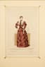 SET OF FIVE PLATES FOR 'LA SAISON', THE FASHION MAGAZINE, 19TH CENTURY