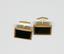 Onyx cufflinks