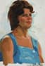 ALEXEY PAVLOVICH SOLODOVNIKOV (1928-2017)
Portrait of a woman in blue