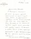 Alexandre GLAZOUNOV. 1865-1936. Russian composer.
Letter in russian language, about translate in french one of his musical composition. Glazounov intends to redo the part...