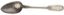 RUSSIAN SILVER TABLESPOON
Assay master Ludwig Christian Zuck , Riga, 1875