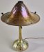 AFTER LOUIS COMFORT TIFFANY FAVRILE TABLE LAMP, EARLY 20TH CENTURY