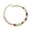 CHANEL
Burgundy beads and gold metal necklace with CC logo Fall 2023