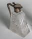 CRYSTAL VODKA DECANTER WITH SILVER NECK
Russia, early 20th century