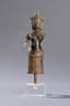 STATUETTE OF A GODDESS WEARING A ‘SARONG’ WITH AN APRON-LIKE FOLD AND A CONICAL HEADDRESS
CAMBODIA, ANGKORIAN PERIOD, ANGKOR WAT, 12TH CENTURY