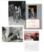MARCEL CARNÉ - MICHEL DEVILLE - CHRISTIAN-JAQUE
SET INCLUDING LARGE PHOTOGRAPHS AND CARDS, SIGNED.