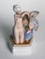GERHARD HENNING (1880-1967)
ROYAL COPENHAGEN figurine 'Fairytale I, seated nude'
