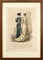SET OF FIVE PLATES FOR 'LA SAISON', THE FASHION MAGAZINE, 19TH CENTURY