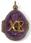 ‘EASTER EGG’ SILVER-GILT ENAMEL PENDANT