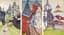 YURI KHYMYCH (1928–2003)
Triptych:
(i) Cathedral of the Assumption of the Holy Mother of God, Smolensk, Russia
(ii) St. Nicholas Dvorishchensky Cathedral, Novgorod
(iii) Novgorod Kremlin
1960s