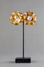 PEARL FLOWER EARRINGS
Gilt silver flower earrings centred with cultured pearls.