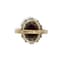 KARL GAN 18K YELLOW GOLD, DIAMOND AND RUBY RING
Mark of Karl Gan, Supplier to the Imperial High Court, St. Petersburg, 1873 – 1911