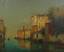 ANTOINE BOUVARD (1870-1955/56) Canal in Venice