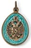‘EASTER EGG’ SILVER-GILT ENAMEL PENDANT