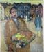 EVGENY ANDREEVICH AGAFONOV (1879–1955)
Man in a city street