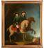LAMPI JOHANN BAPTIST II (1775-1837)
PORTRAIT OF GRAND-DUCS ALEXANDER PAVLOVITCH AND KONSTANTIN PAVLOVITCH OF RUSSIA ON HORSEBACK. 1795