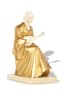 ART NOUVEAU FIGURINE OF LUTE PLAYER
AFTER A MODEL BY GERHARD SCHLIEPSTEIN
(1886-1963)