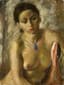 VERA ROCKLINE (1896-1934)
Nu au pendentif bleu