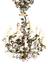 LOUIS XV STYLE TWELVE-LIGHT CHANDELIER WITH PORCELAIN FLOWERS