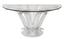 LALIQUE CACTUS HALF-MOON CONSOLE TABLE