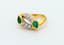 ‘MOI & TOI’ EMERALD AND 18K YELLOW GOLD RING