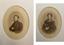 Two photographs of a man and a woman,
Odessa, 1858