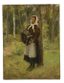 FEDOR BUCHHOLZ (1857–1942)
Girl with an accordion