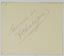 CHALIAPIN FYODOR (1873-1938)
Handwritten autograph in French: «Souvenir de F Chalia-pine». 1934