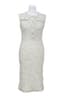 CHANEL BY KARL LAGERFELD SPRING 2016
White and black dress with CC Faux pearl buttons