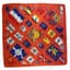 HERMÈS
'Pavois' 45 silk scarf