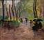 ELIE ANATOLE PAVIL (1873-1948)
At the park in the rain