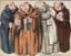 GEORGES DE POGEDAIEFF (1899-1971)
Stage costumes and set designs for the production of 'The Fall': Four Monks