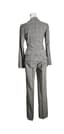 DOLCE & GABBANA
Ladies grey Prince-de-galles wool suit with rose lace finitions