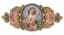 FABERGÉ VERMEIL, ENAMEL AND DIAMONDS CORSAGE BROOCH
Maker’s mark of Karl Faberge, assay master’s mark of Ivan Lebedkin, The House of Fabergé, 1899-1908