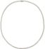 COLLIER RIVIÈRE EN OR GRIS 18K ET 6,50 CT. DIAMANTS