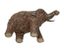 FIGURE D’ÉLÉPHANT EN MÉTAL SERTI DE CORAIL
Tibet ou sino-tibétain, probablement fin du 19ème-début du 20ème siècle