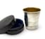 GRACHEV SILVER AND SILVER-GILT COLLAPSIBLE DRINKING CUP
Grachev Brothers, Supplier to the Court of His Imperial Majesty, Russia, 1891