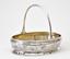 Silver rusk basket in Art Nouveau style with floral decoration
Russia, Moscow, presumably master’s mark of Vasily Sergeevich Sikachev, 1908-1917