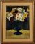 MOSES SOYER (1899-1974)
Floral still life with dasies in a vase