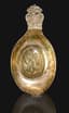 SILVER-GILT IMPERIAL PRESENTATION KOVSH
Moscow, 1744
WITH THE DEDICATORY INSCRIPTION : ‘BY THE GRACE OF GOD, WE, ELIZABETH THE FIRST EMPRESS AND AUTOCRAT OF ALL RUSSIA, PRESENT THIS KOVSH TO PANTELEI SELIVANY CAPTAIN OF THE DON COSSACK FOR HIS FAITHFUL SERVICE IN MOSCOW IN 1744 JULY 28’