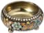 FINE RUSSIAN PARCEL-GILT SILVER AND CLOISONNE ENAMEL SALT CELLAR
Nikolai Alekseev, Moscow, circa 1908